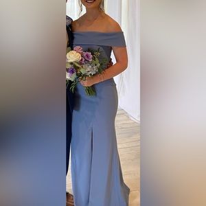 Dusty Blue Bridesmaid dress
